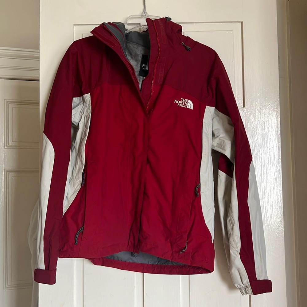 The North Face rain coat